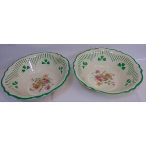 Homer Laughlin Virginia Rose Vintage Serving Bowl Roses G53 N8 N53 N8 Rare 1920s